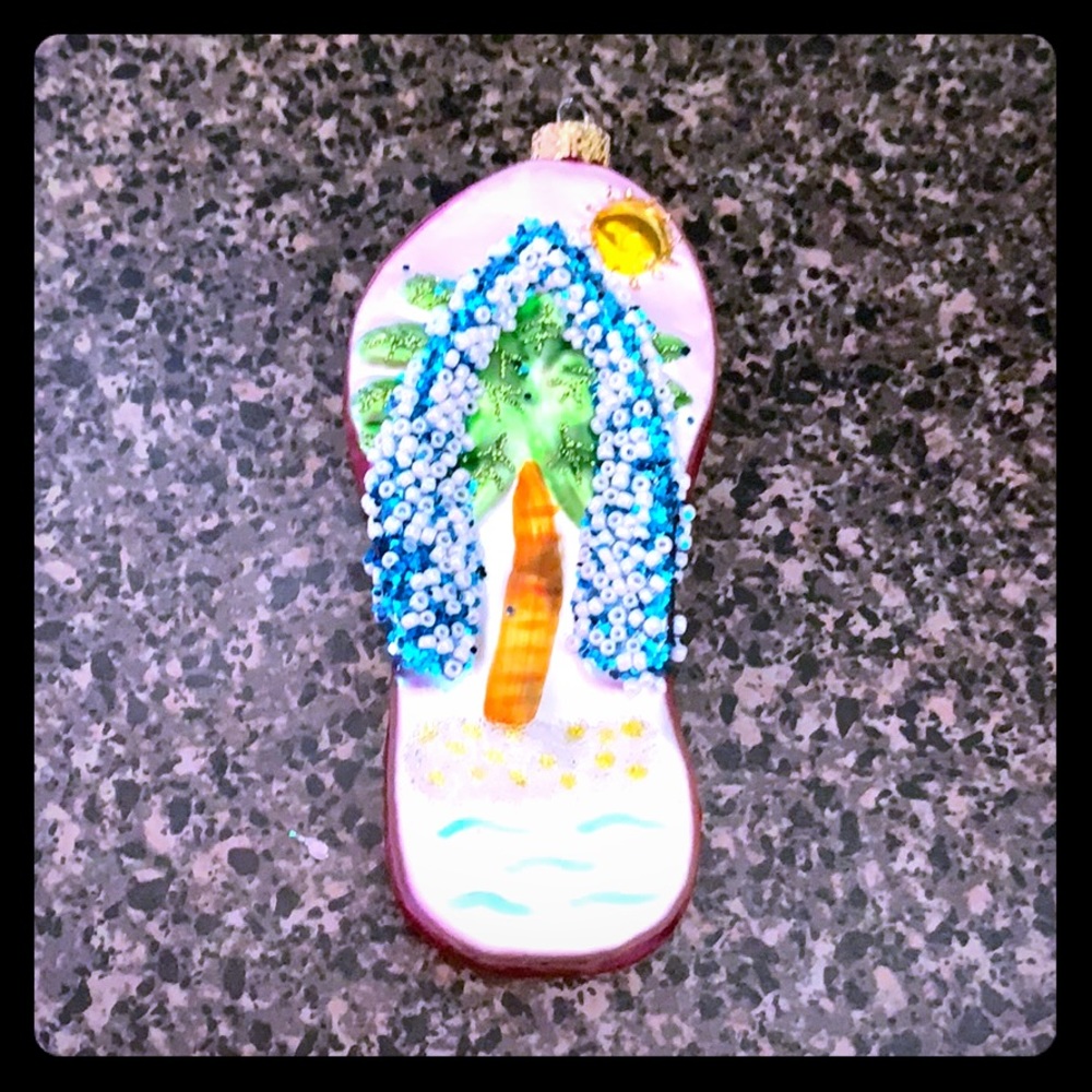 Glass Christmas ornament